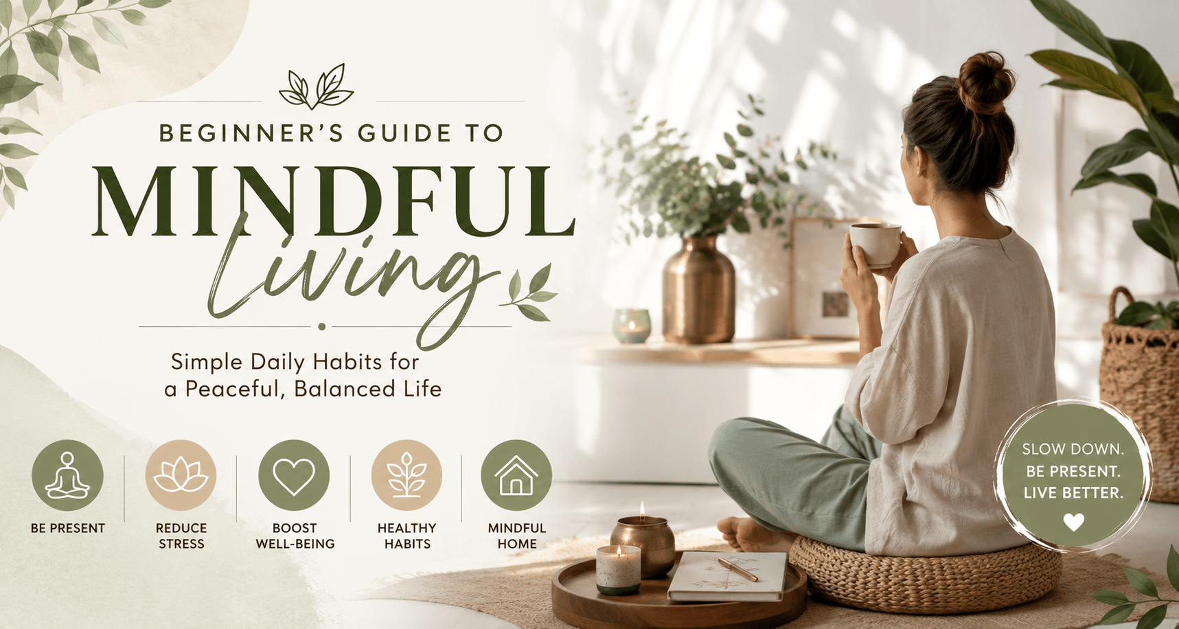 Beginner's Guide to Mindful Living | Simple Daily Habits - Royalstuffs.com