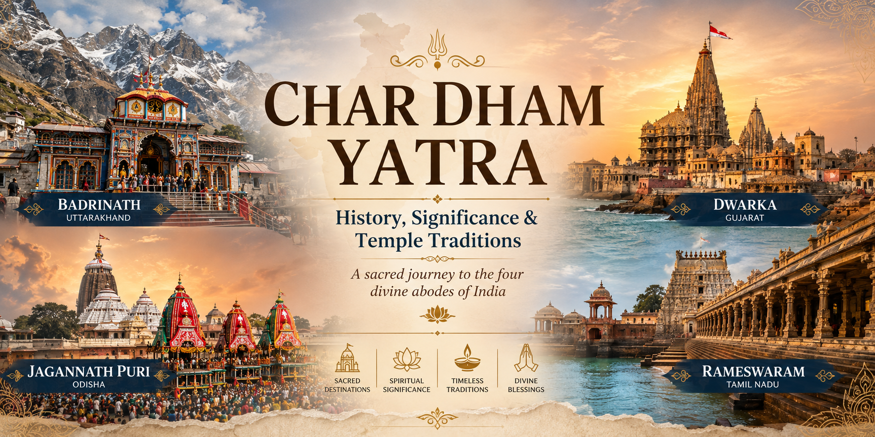 Char Dham Yatra: History, Significance & Temple Traditions - Royalstuffs.com