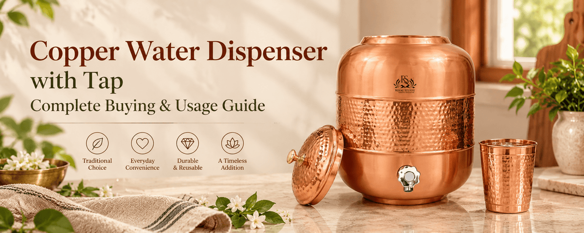 Copper Water Dispenser with Tap: Complete Buying & Usage Guide - Royalstuffs.com