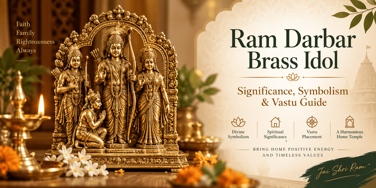 Ram Darbar Brass Idol: Significance, Symbolism & Vastu Guide - Royalstuffs.com