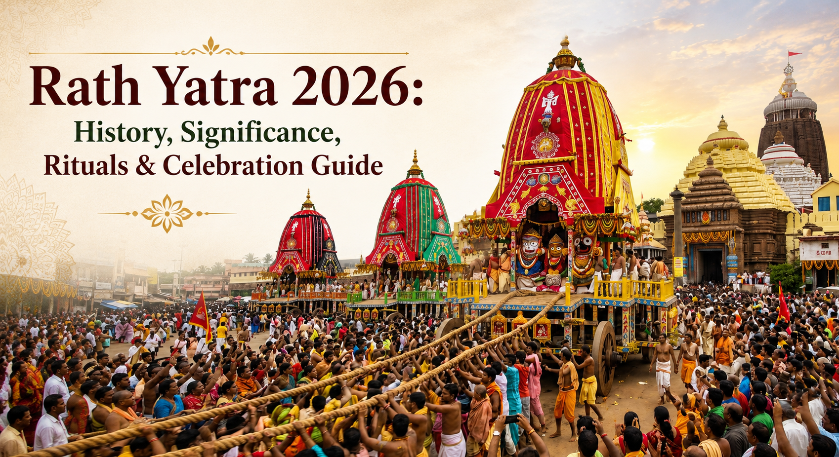 Rath Yatra 2026: History, Significance & Rituals - Royalstuffs.com