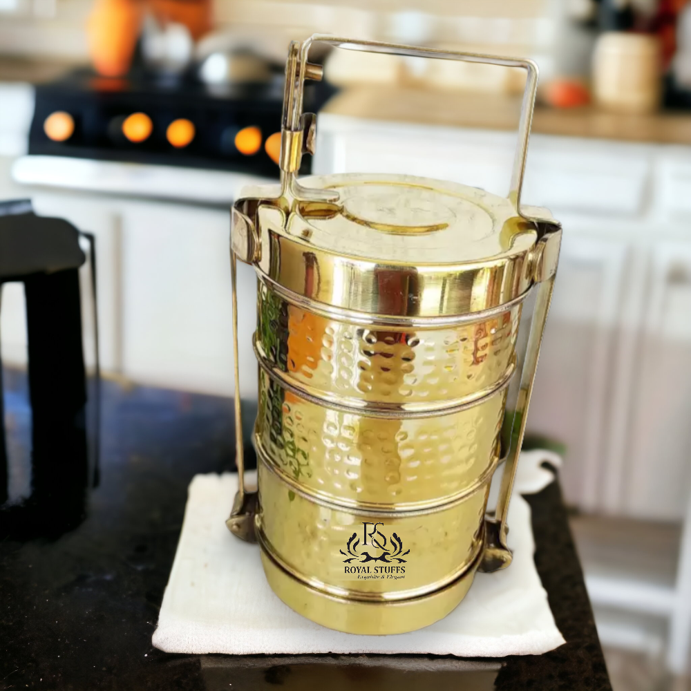 Brass Antique LunchBox