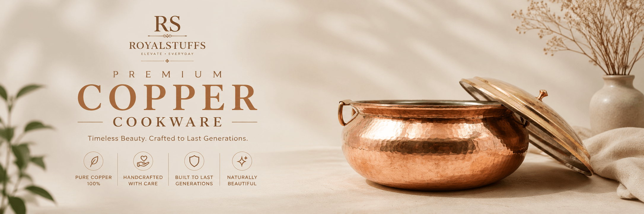 Copper Cookware - Royalstuffs.com