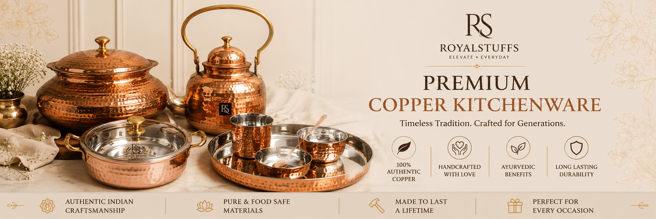 Copper Kitchenware - Royalstuffs.com