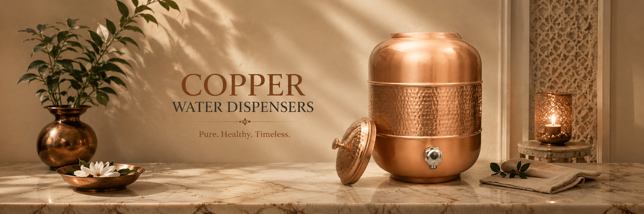 Copper Water Dispensers - Royalstuffs.com