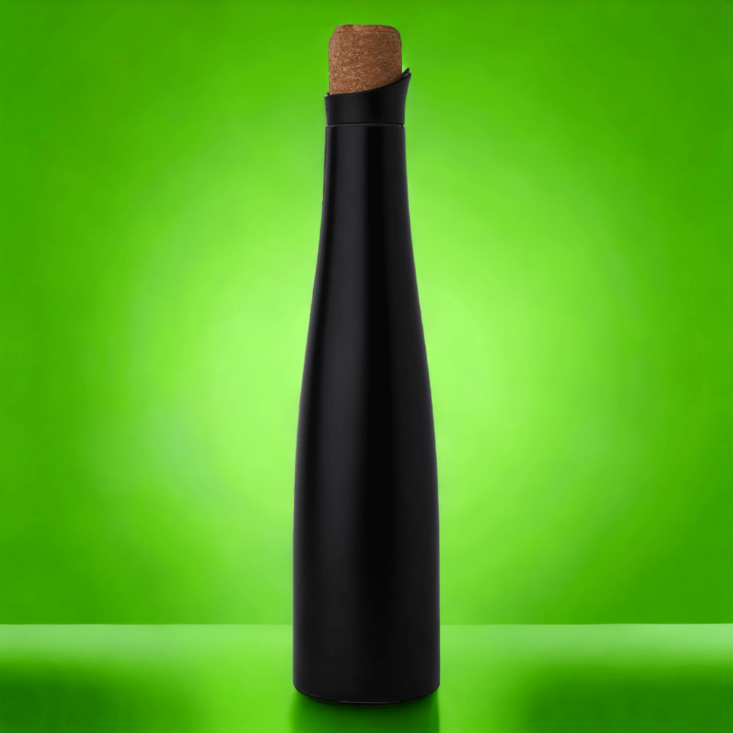 Premium Stainless Steel with 100% Copper Insulation Double Wall Vacuum Insulated BPA Free Water Bottle, Sports Thermos Flask Keeps Hot 12 Hours, Cold 24 Hours (750 ML, Black, 1)