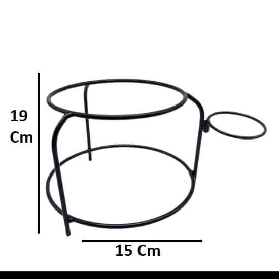 ROYALSTUFFS Copper Water Dispenser With Glass & Stand, For Storage & Serving Water, Volume-8 Liters | Copper Water Tank