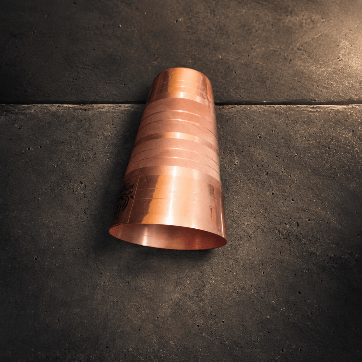 650 ML Copper Water Drinking Glass - Royalstuffs.com