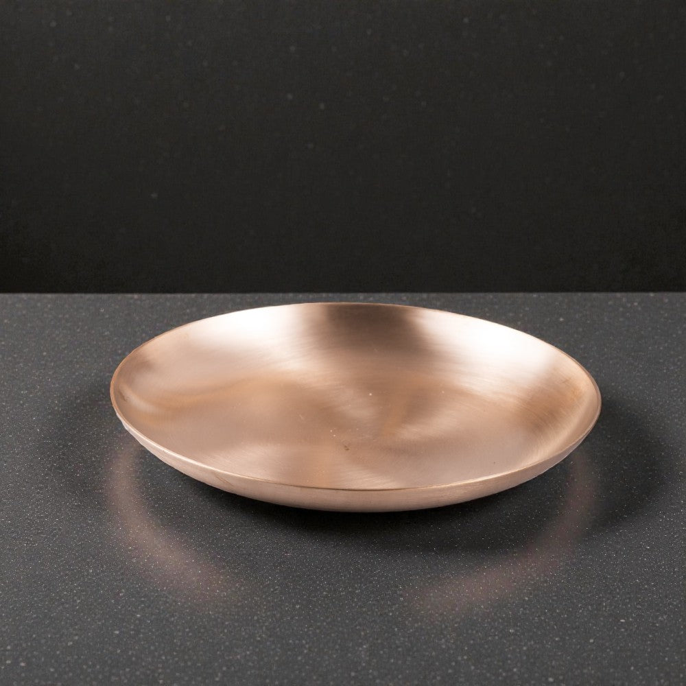 Matt Bronze Kansa 10.5 Inch plate for Dining, Serving & Gifting