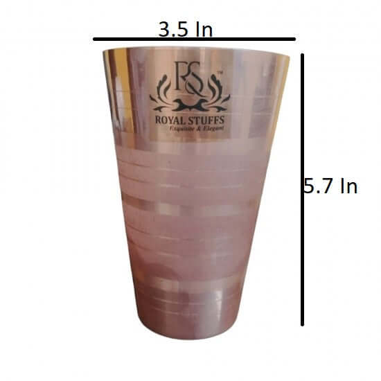 650 ML Copper Water Drinking Glass