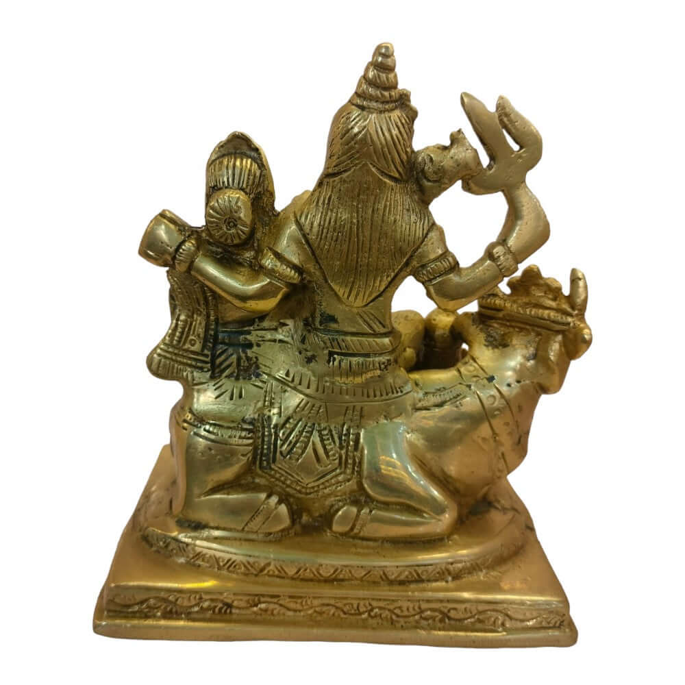 ROYALSTUFFS Shiva Family Brass (1840 Gram)