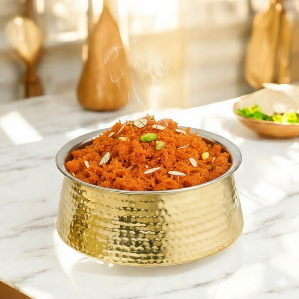 Hammered Brass Biryani Pot (Handi) with Tin Coating & Lid – Traditional Heavy Brass Cooking Vessel | 3 Sizes | RoyalStuffs - Royalstuffs.com