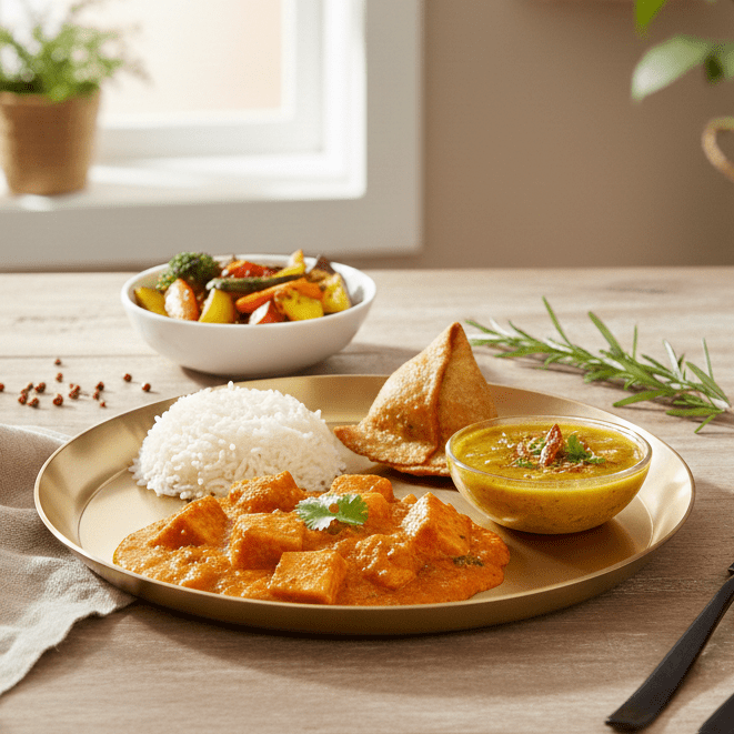 Handcrafted Brass Plate / Thali – Matte Finish - Royalstuffs.com