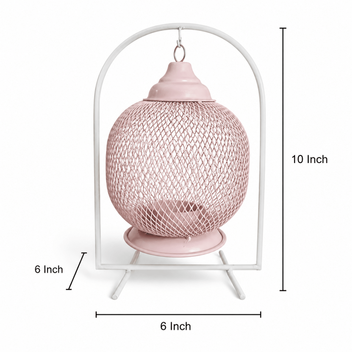 Hanging Tea Light Holder - Metal Lantern - Royalstuffs.com