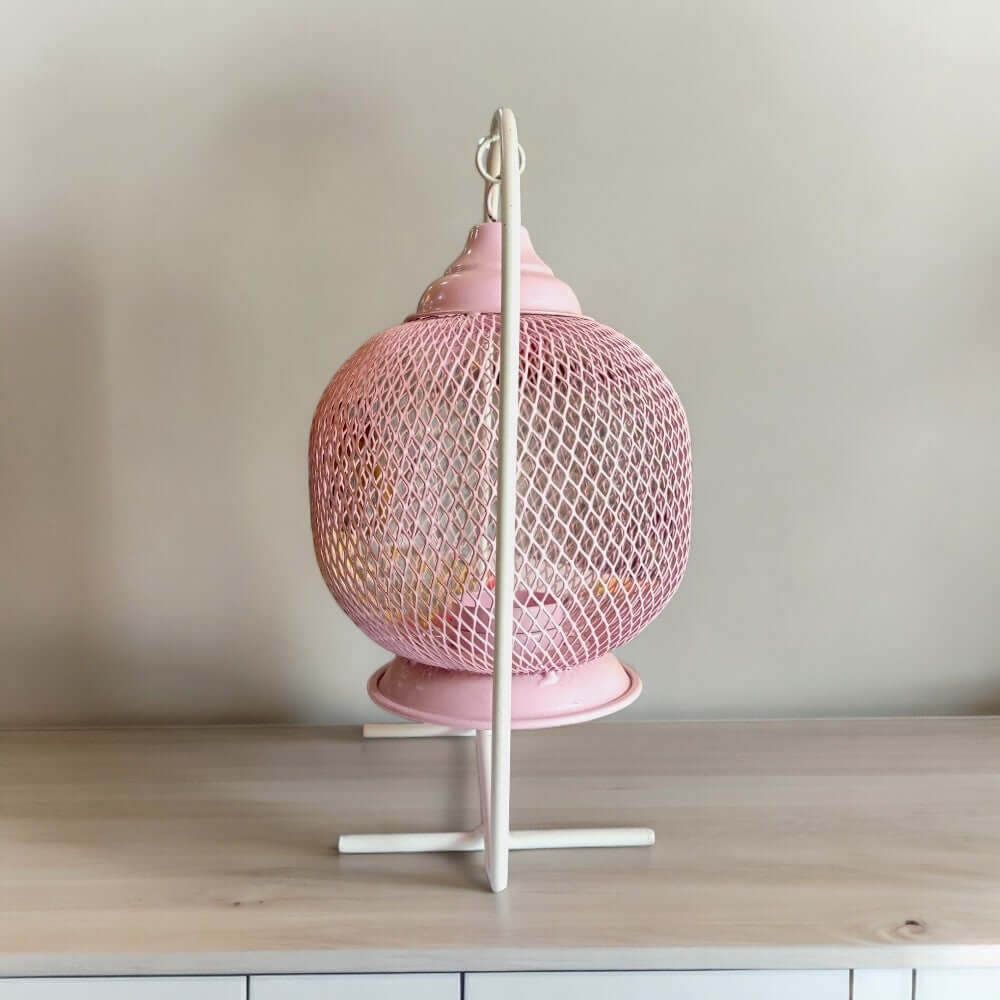 Hanging Tea Light Holder - Metal Lantern - Royalstuffs.com