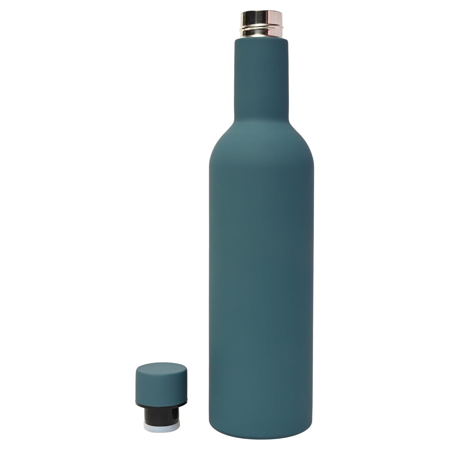 Stainless Steel with Copper Coating Hot and Cold Insulated Bottle 750 ml Bottle (Pack of 1, Gray) - Royalstuffs.com