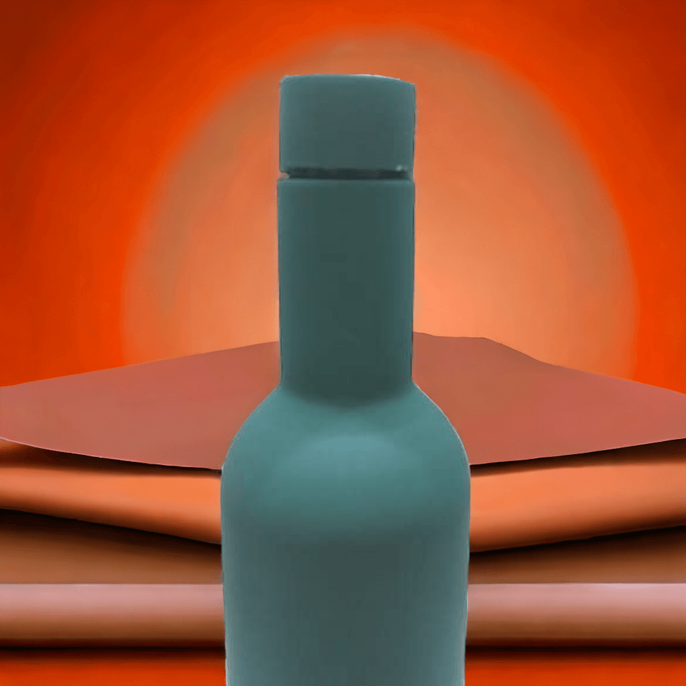 Stainless Steel with Copper Coating Hot and Cold Insulated Bottle 750 ml Bottle (Pack of 1, Gray) - Royalstuffs.com