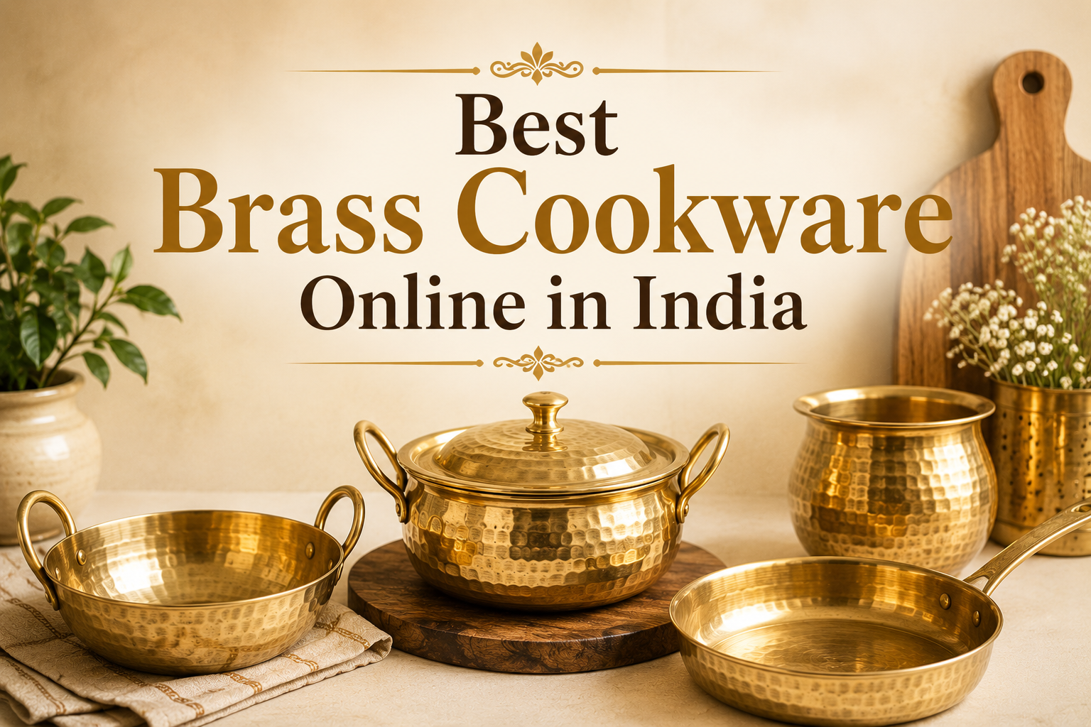 Best Brass Cookware Online in India | Traditional Kitchen Essentials