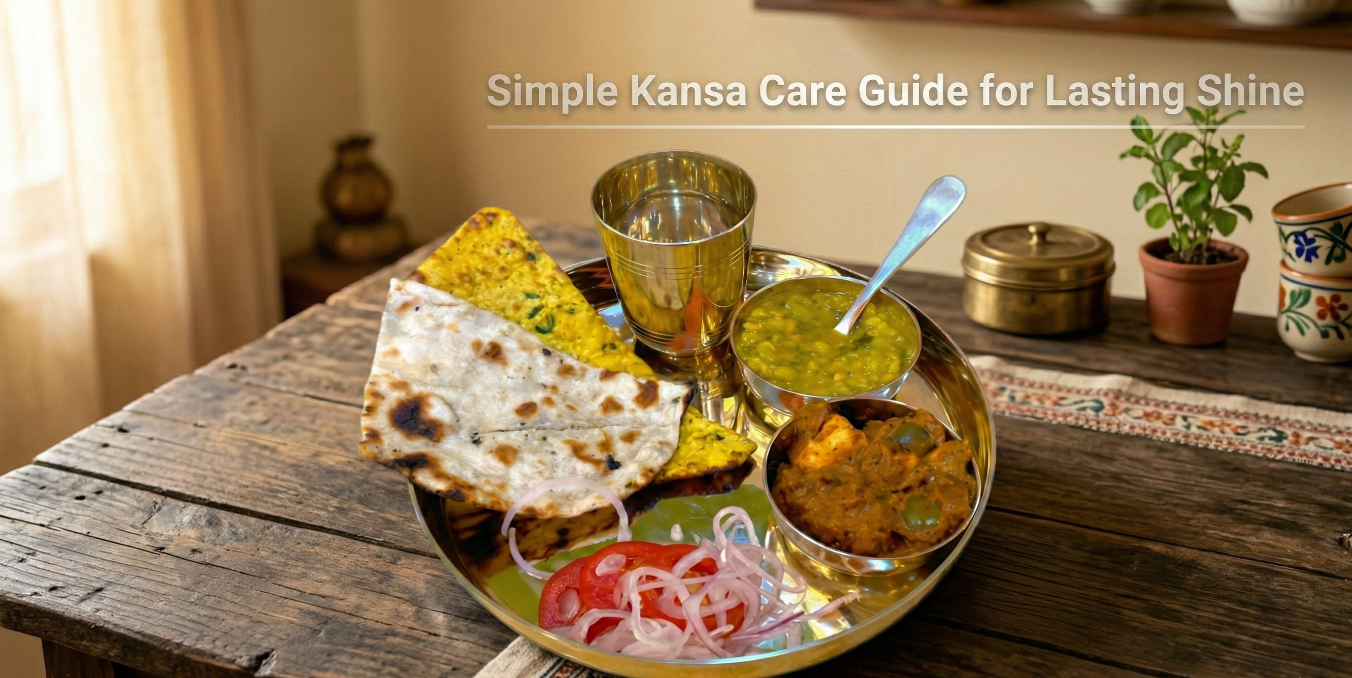 How to Clean Kansa Tableware (Complete Care Guide for Long-Lasting Shine)