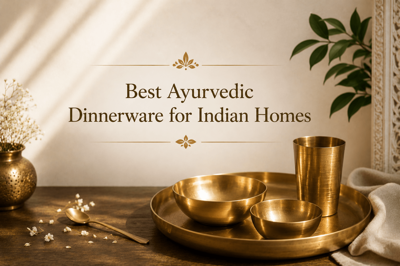 Best Ayurvedic Dinnerware for Indian Homes | Traditional Dining Guide - Royalstuffs.com