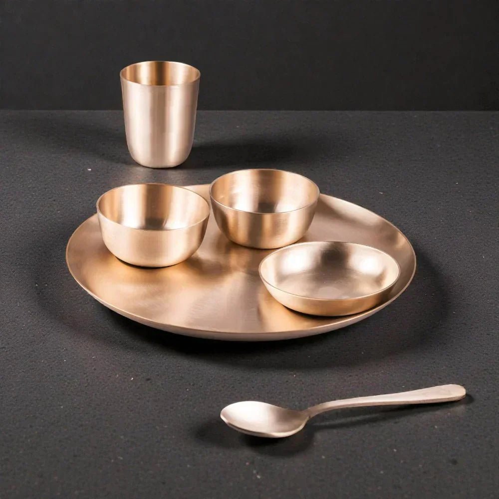 Best Kansa Dinner Sets Online in India | Complete Buying Guide - Royalstuffs.com