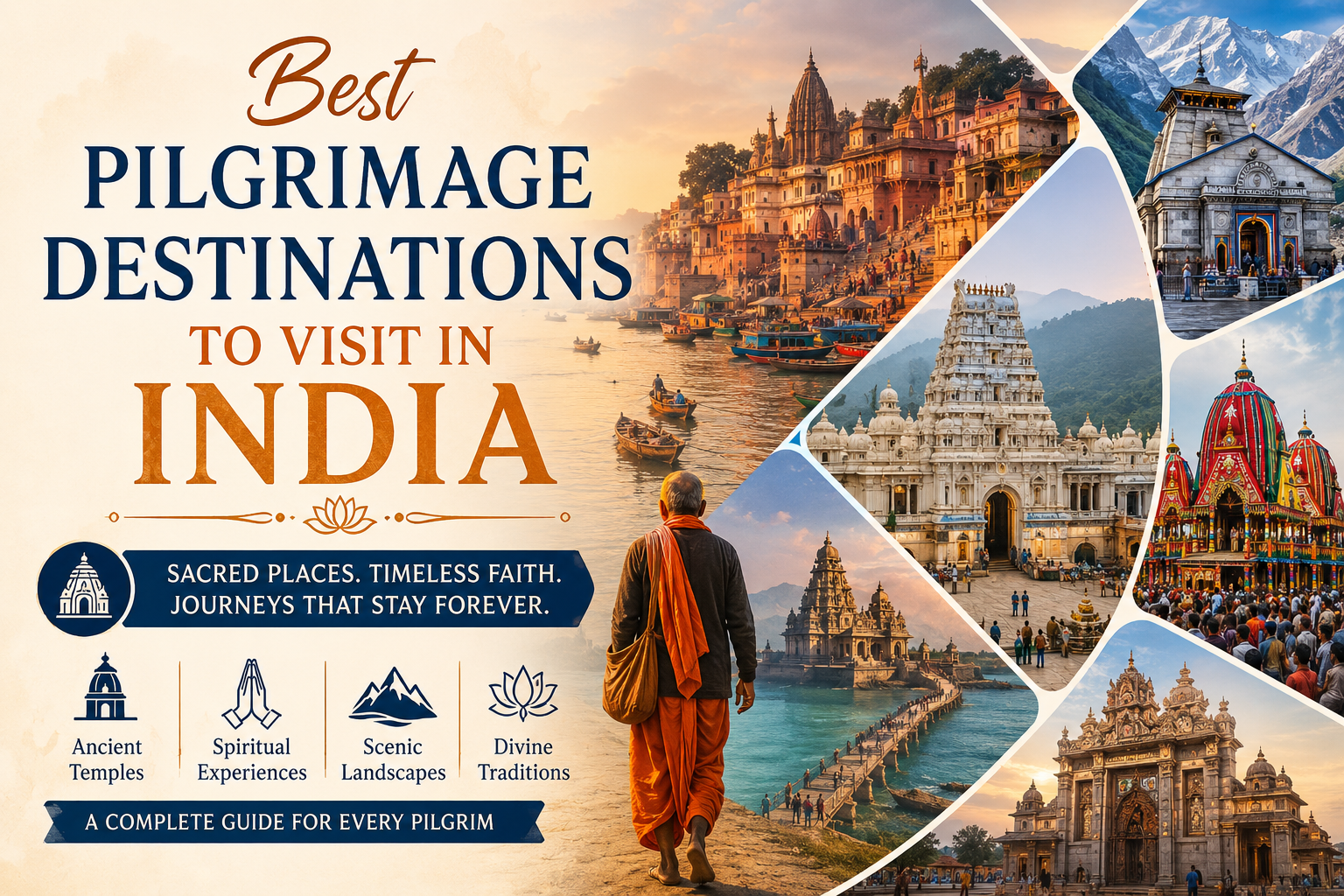 Best Pilgrimage Destinations to Visit in India - Royalstuffs.com