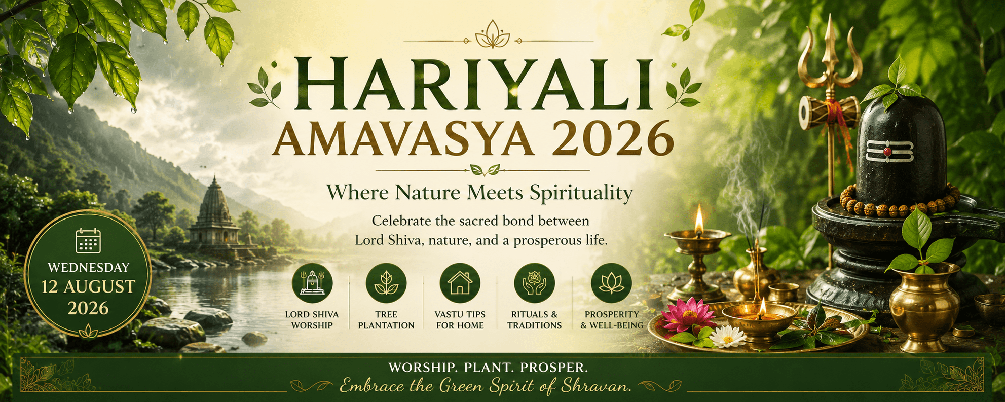 Hariyali Amavasya 2026: Where Nature Meets Spirituality - Royalstuffs.com