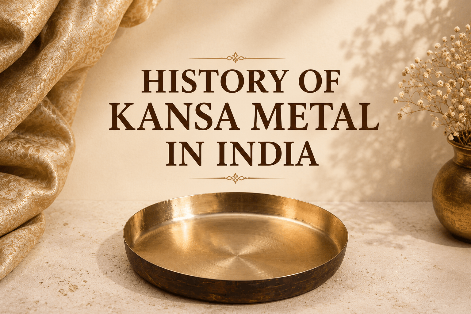 History of Kansa Metal in India | A Journey Through Indian Heritage - Royalstuffs.com