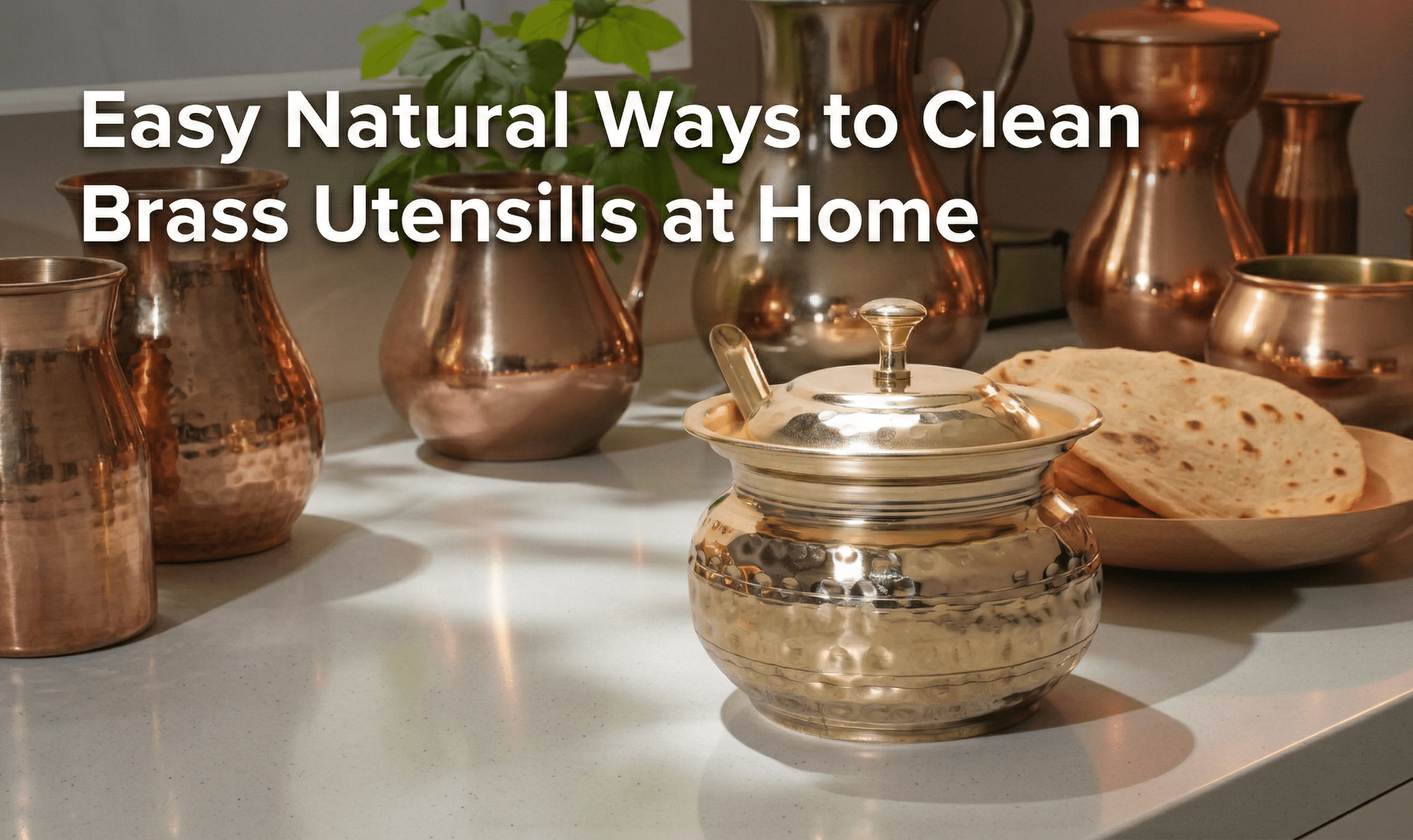 How to Clean Brass Utensils Naturally (Easy Home Remedies That Actually Work) - Royalstuffs.com