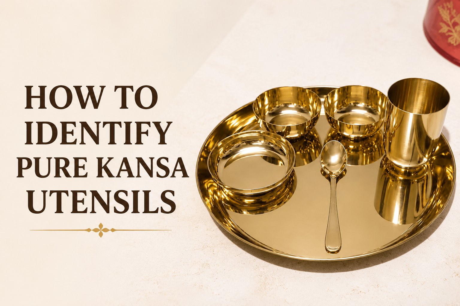 How to Identify Pure Kansa Utensils | Complete Buying Guide - Royalstuffs.com