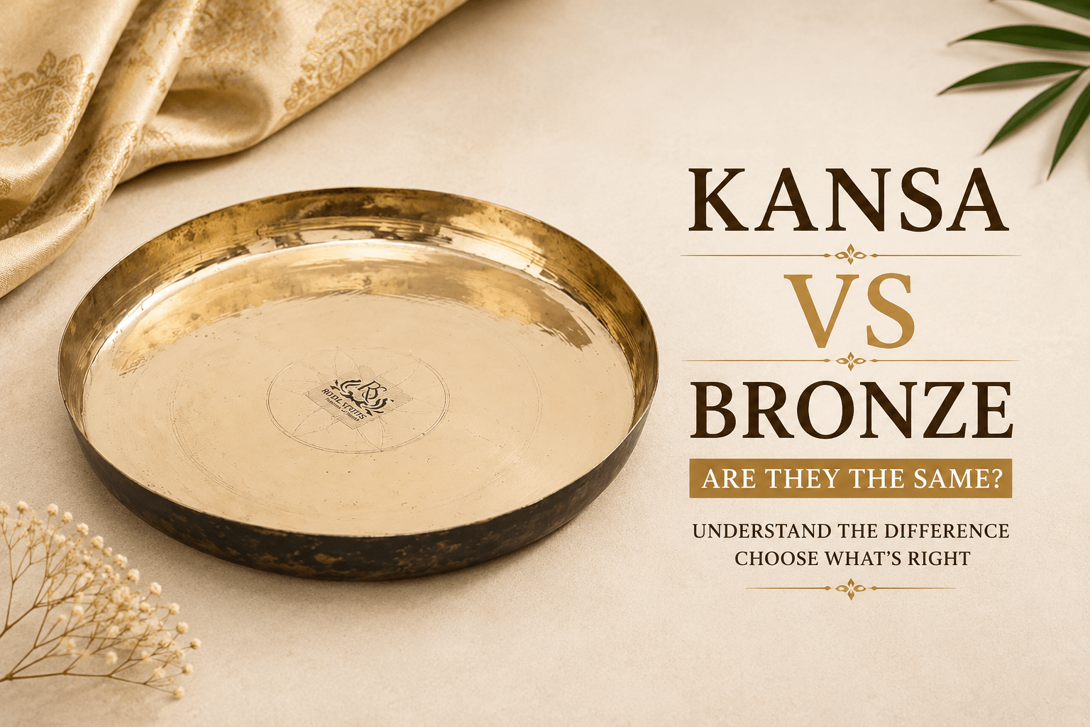 Kansa vs Bronze: Are They the Same? Complete Comparison Guide - Royalstuffs.com