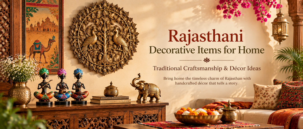 Rajasthani Decorative Items for Home: Traditional Craftsmanship & Décor Ideas - Royalstuffs.com