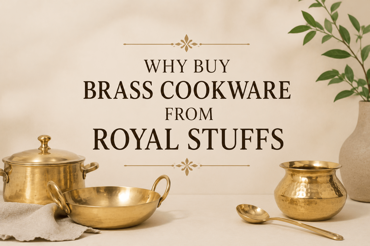 Why Buy Brass Cookware from Royal Stuffs | Premium Traditional Kitchenware - Royalstuffs.com