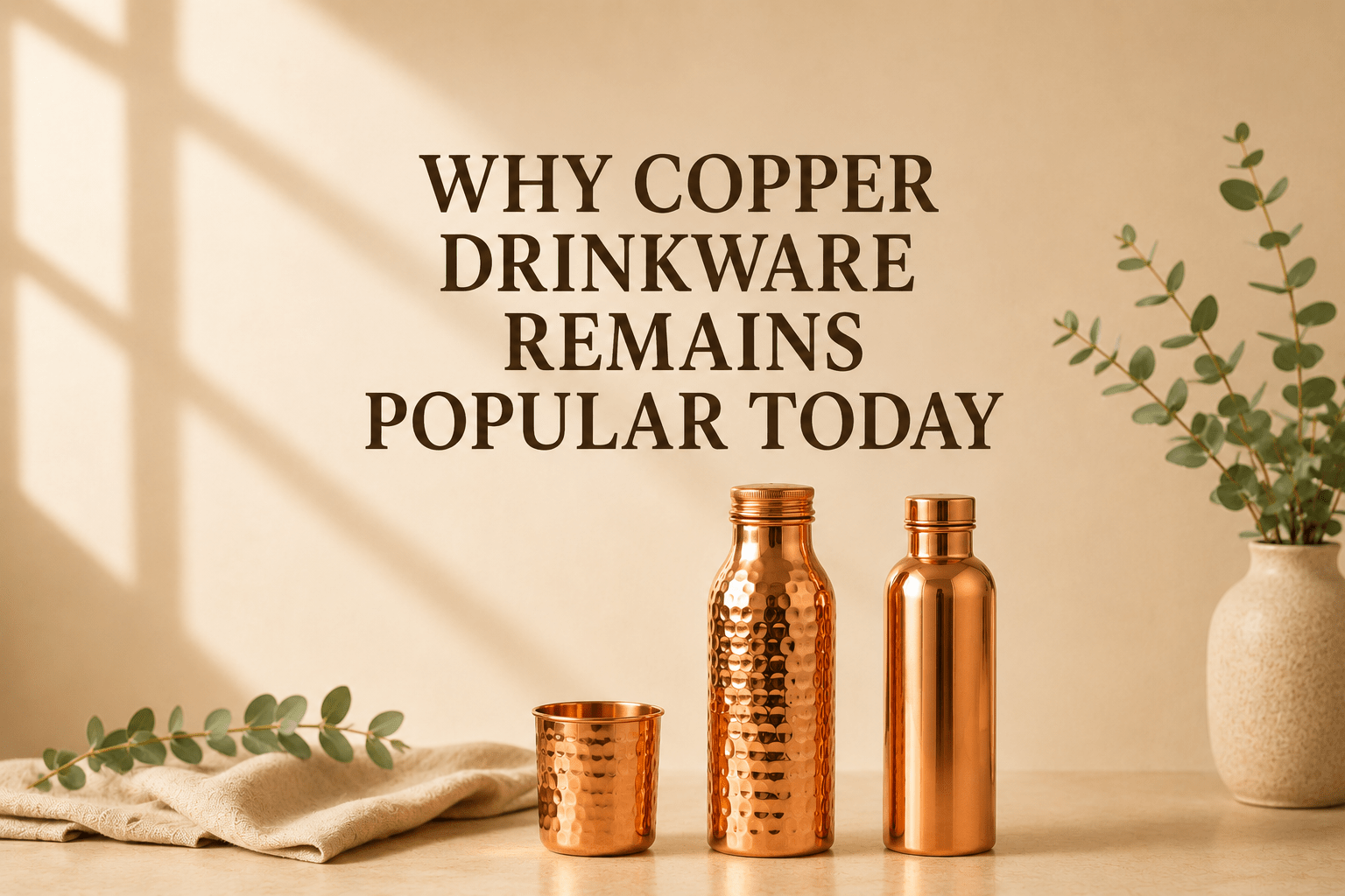 Why Copper Drinkware Remains Popular Today | Timeless Elegance for Modern Living - Royalstuffs.com