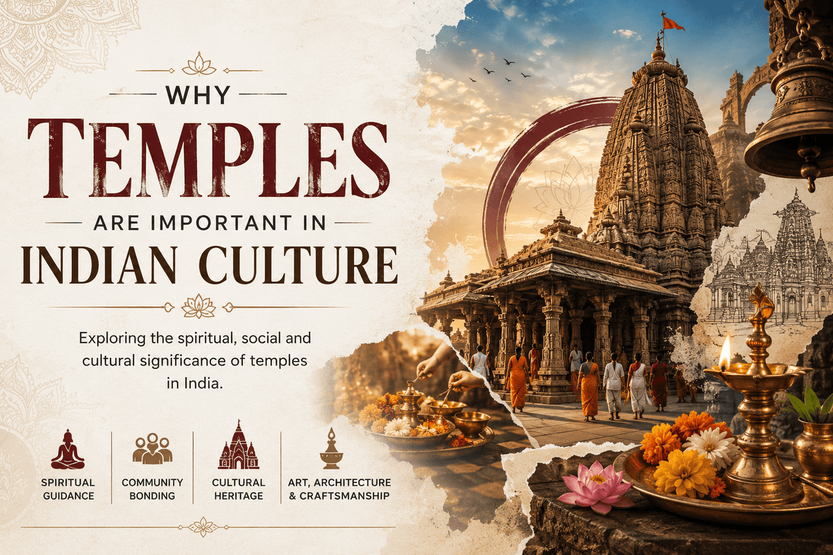 Why Temples Are Important in Indian Culture: Their Spiritual, Social & Cultural Significance - Royalstuffs.com
