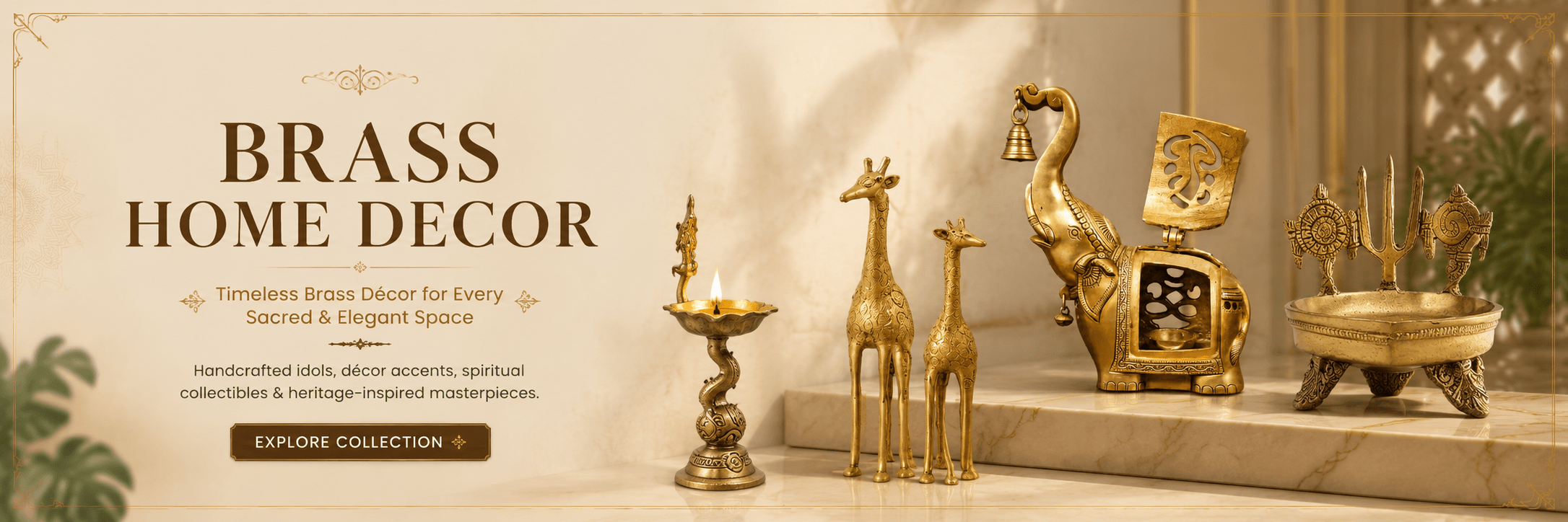 Brass Home Decor - Royalstuffs.com