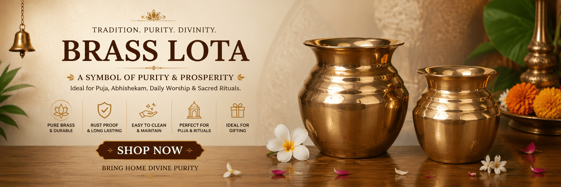 Brass Lota - Royalstuffs.com