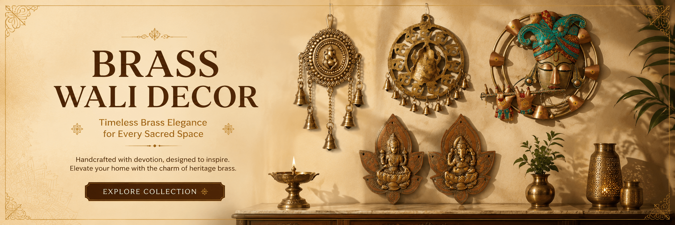 Brass Wall Decor - Royalstuffs.com