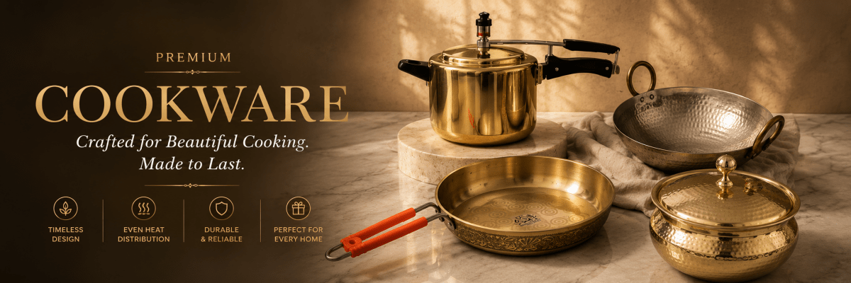 Premium Brass, Copper & Bronze Cookware Collection - Royalstuffs.com