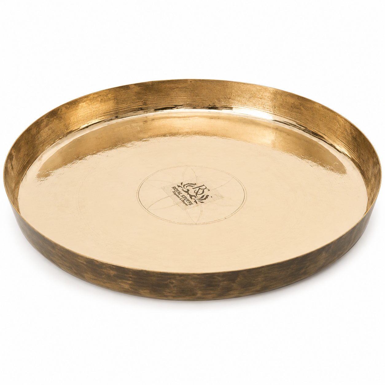 Pure Kansa Bronze Handmade Dinner/Lunch Plate/Thali