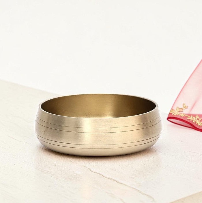 Pure Kansa Thali Set – 6 Piece | Handcrafted Bronze Dinnerware for Healthy & Traditional Indian Dining