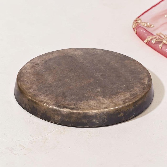 Pure Kansa Bronze Handmade Dinner/Lunch Plate/Thali