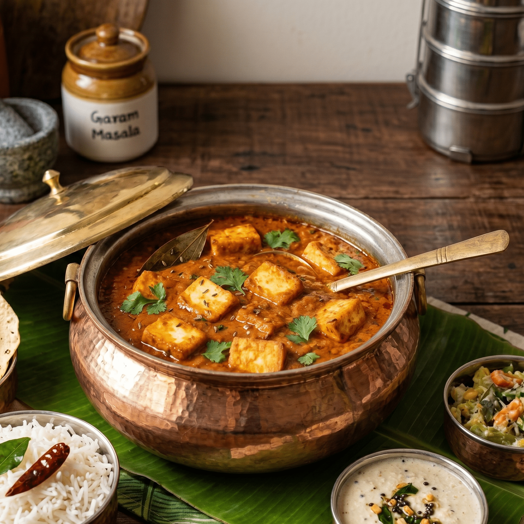 Handmade Pure Copper Handi with Brass Lid | Traditional Heavy Gauge Copper Cooking & Serving Pot | 10 Ltr & 14 Ltr - Royalstuffs.com