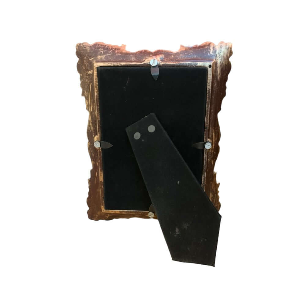 ROYALSTUFFS Antique Metal Photo Frame – 6×8 inch, Brown Antique - Royalstuffs.com