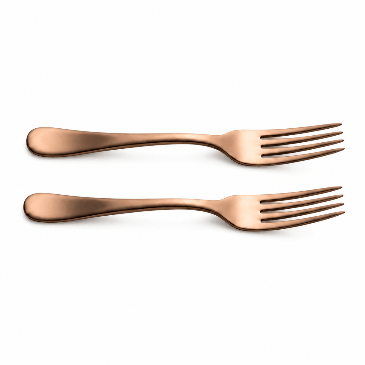 RoyalStuffs Handmade Pure Kansa Fork – 5.8 Inch Traditional Bronze Dining Fork - Royalstuffs.com
