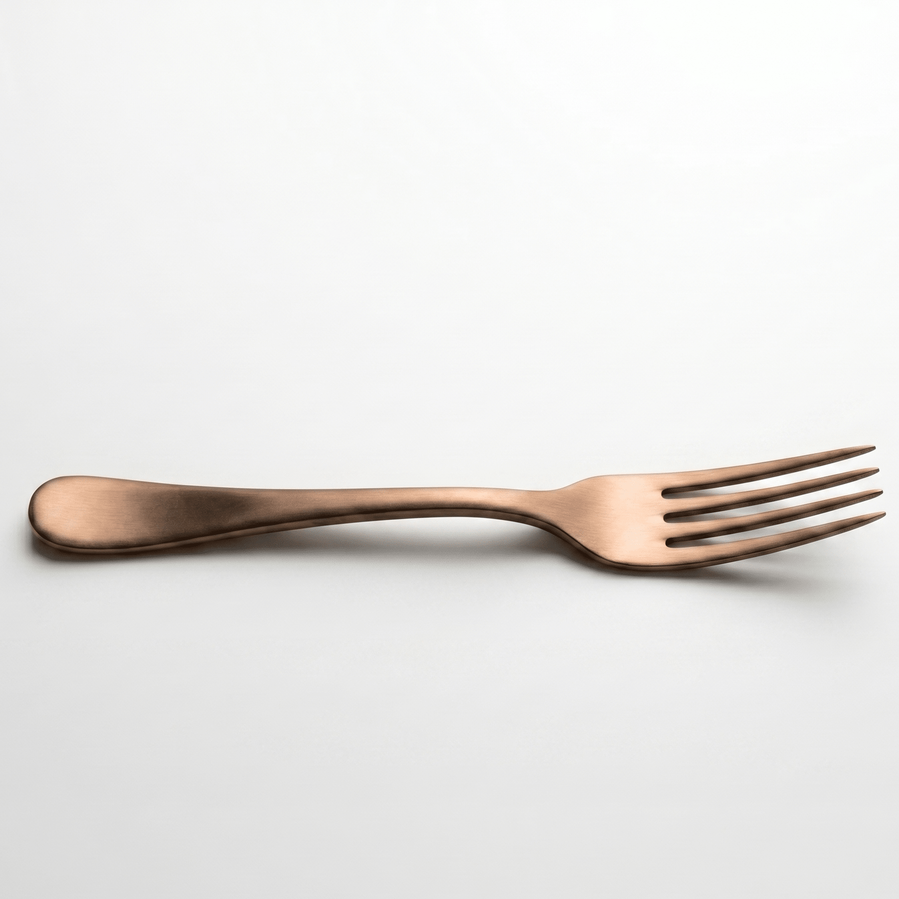 RoyalStuffs Handmade Pure Kansa Fork – 5.8 Inch Traditional Bronze Dining Fork - Royalstuffs.com