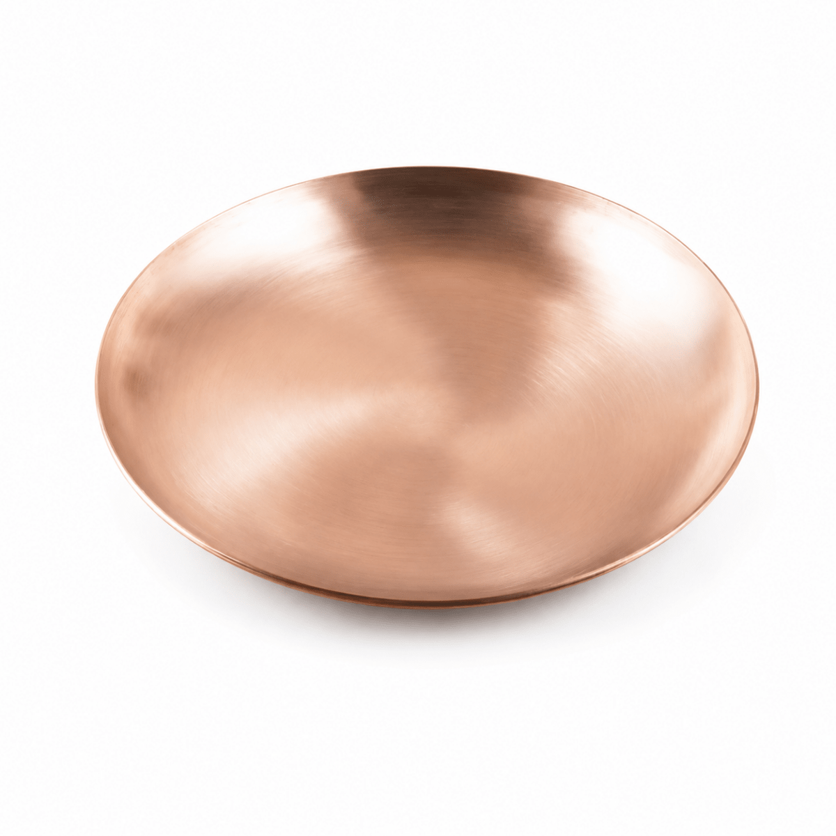 ROYALSTUFFS Maharaja Pure Kansa Quarter Plate | Handmade Bronze Dining & Serving Plate | 8 Inch | 500g - Royalstuffs.com
