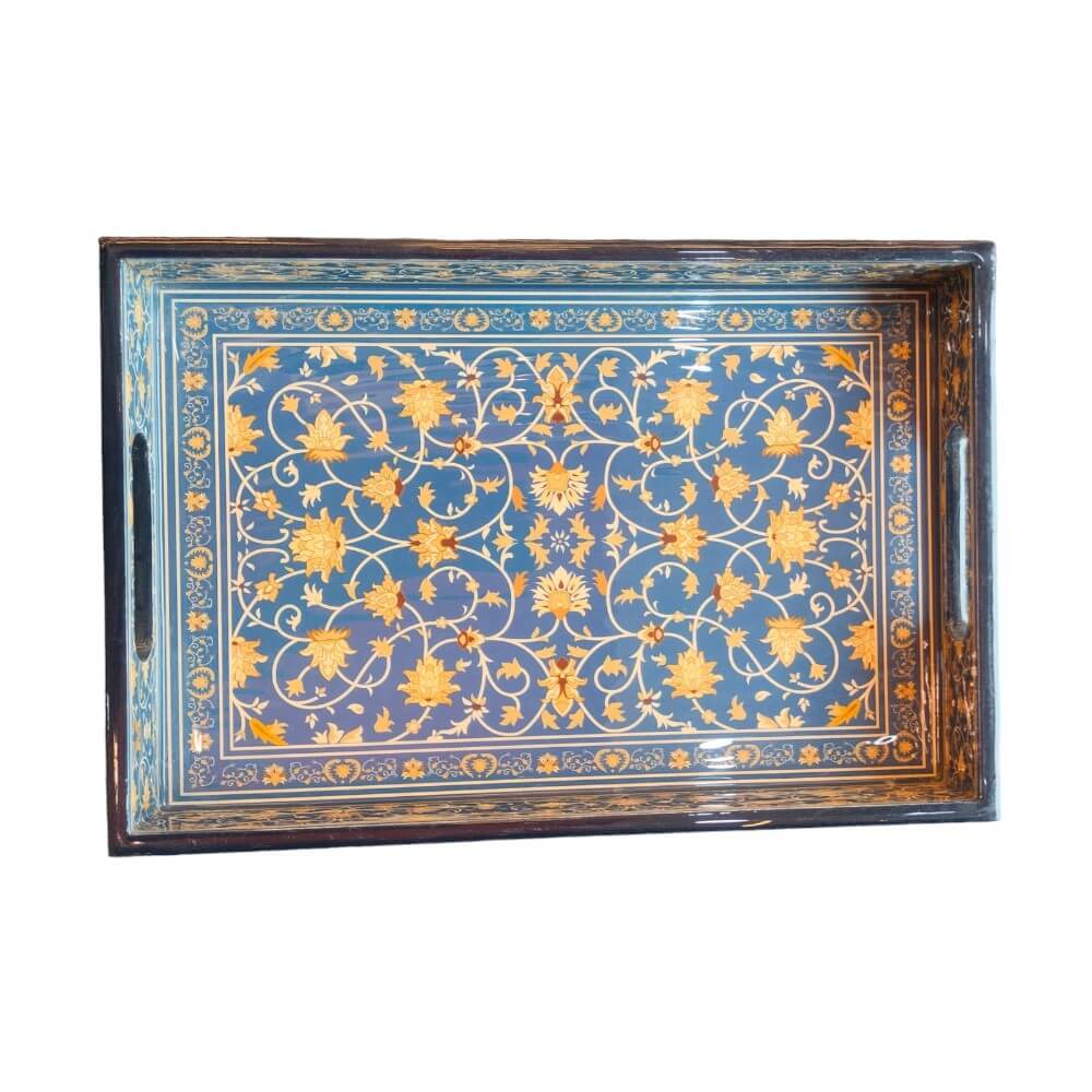 ROYALSTUFFS MDF Rectangle Tray Set Of 3 (S/M/L) - Royalstuffs.com