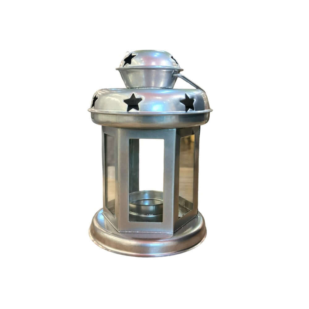 ROYALSTUFFS Trio Star Lantern – 6 inch Gold, Silver, Rose – 226 Gram Each - Royalstuffs.com