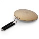 Heavy Weighted Brass Tawa/Tawa for Roti/Chapati/Naan with Double Handle 